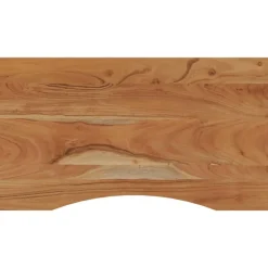 vidaXL Dessus de bureau 100x50x2,5 cm rectangulaire bois massif acacia