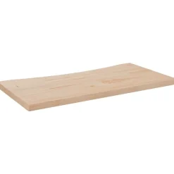 vidaXL Dessus de bureau 80x40x2,5 cm bois massif de pin