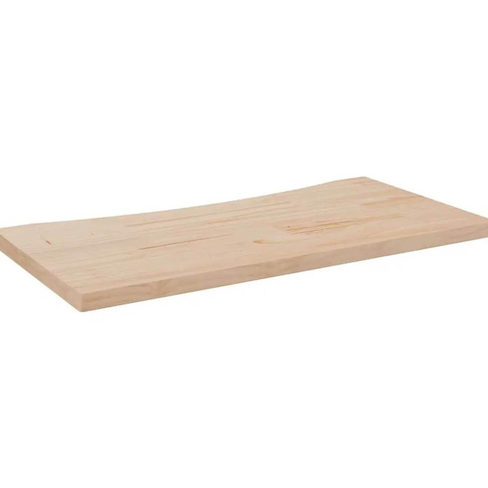 vidaXL Dessus de bureau 80x40x2,5 cm bois massif de pin