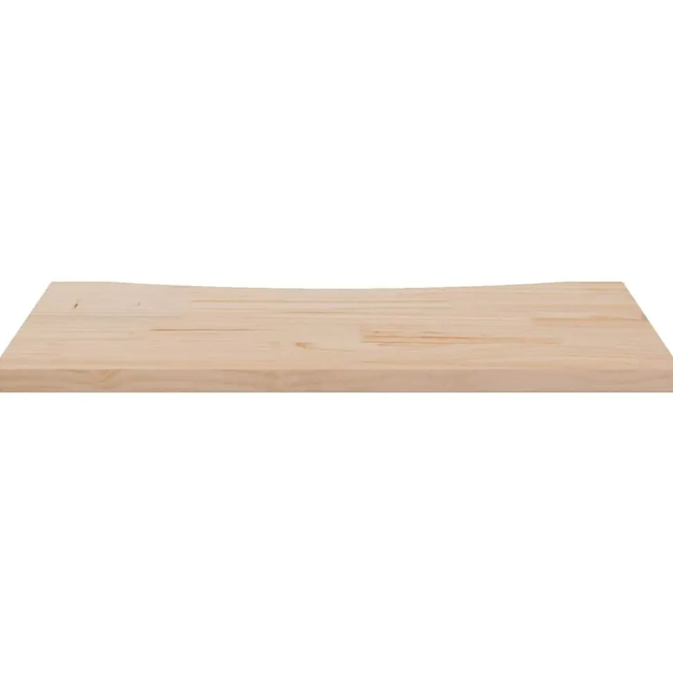 vidaXL Dessus de bureau 80x40x2,5 cm bois massif de pin