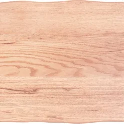 vidaXL Dessus de table bois chêne massif traité bordure assortie