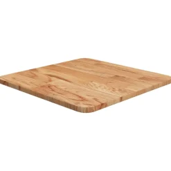 vidaXL Dessus de table carré Marron clair40x40x1,5cm Bois chêne traité