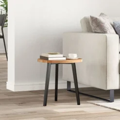 vidaXL Dessus de table rond Ø40x2 cm bois massif d'acacia