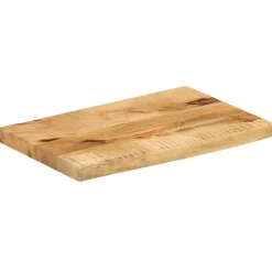 vidaXL Dessus de table 40x20x2,5 cm bord vif bois massif manguier brut
