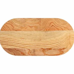 vidaXL Dessus de table 80x40x2 cm bois de chêne massif ovale
