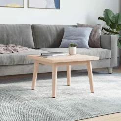 vidaXL Dessus de table 60x60x2,5 cm bois de pin massif