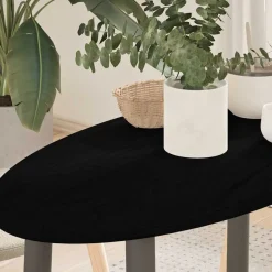 vidaXL Dessus de table 80x40x2 cm bois de chêne massif ovale
