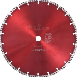 vidaXL Disque de coupe diamanté avec acier turbo 300 mm