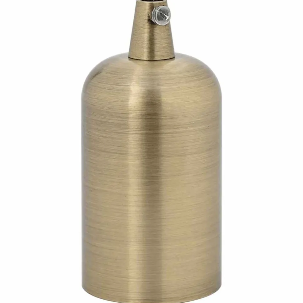 vidaXL Douilles de lampe 2 pcs bronze E27