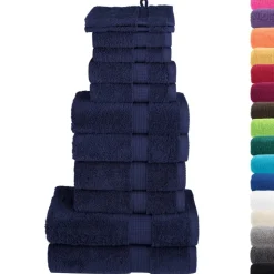 vidaXL Ensemble de serviettes de qualité supérieure SOLUND 12 pcs