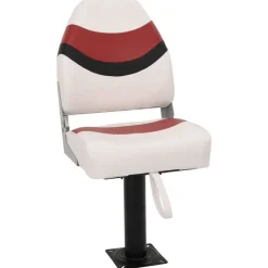 vidaXL Ensemble de sièges de bateau pliables lot de 2 dossier haut