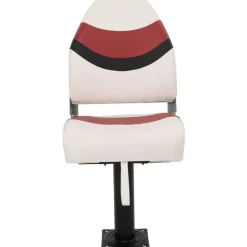 vidaXL Ensemble de sièges de bateau pliables lot de 2 dossier haut