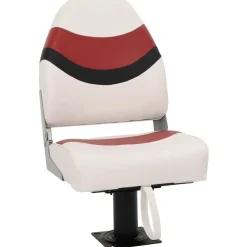 vidaXL Ensemble de sièges de bateau pliables lot de 2 dossier haut