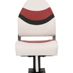 vidaXL Ensemble de sièges de bateau pliables lot de 2 dossier haut