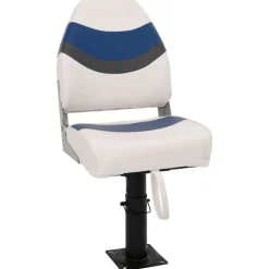 vidaXL Ensemble de sièges de bateau pliables lot de 2 dossier haut