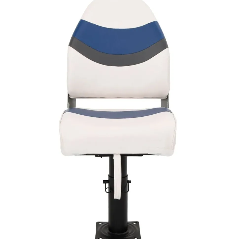 vidaXL Ensemble de sièges de bateau pliables lot de 2 dossier haut