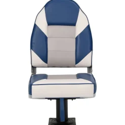 vidaXL Ensemble de sièges de bateau pliables lot de 2 dossier haut