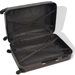 vidaXL Ensemble de valises à roulettes quatre pièces Anthracite