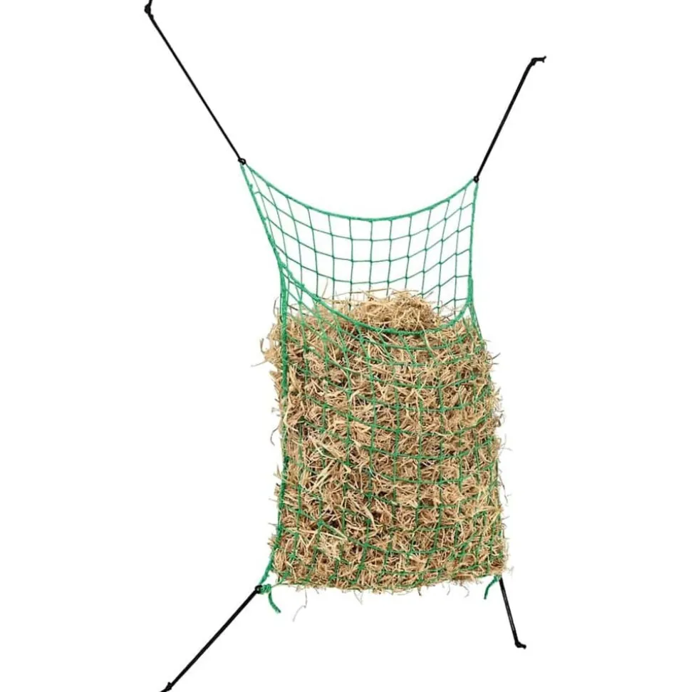 vidaXL Filet à foin 2 pcs Rectangulaire 0,9 x 1 m PP