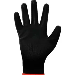 vidaXL Gants de Travail 12 pcs Noir 7 / S Polyester