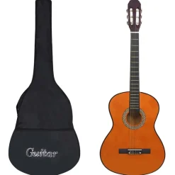 vidaXL Guitare classique avec sac pour débutants 4/4 39"