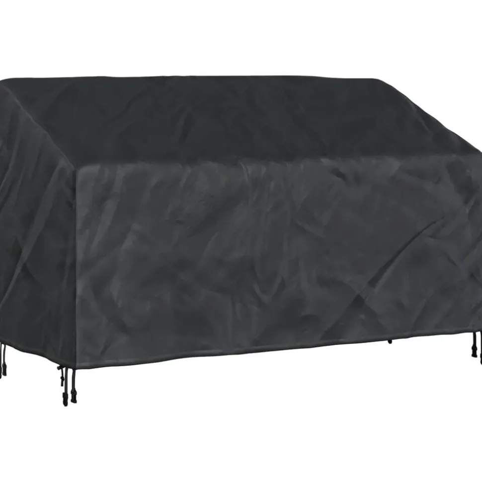 vidaXL Housse de banc de jardin 165 x 70 x 65 / 94 cm Tissu Oxford 600D