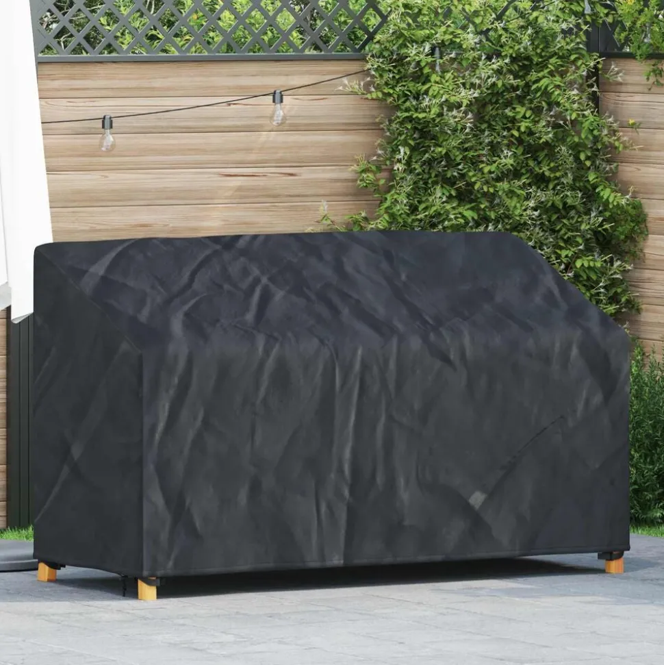 vidaXL Housse de banc de jardin 165 x 70 x 65 / 94 cm Tissu Oxford 600D