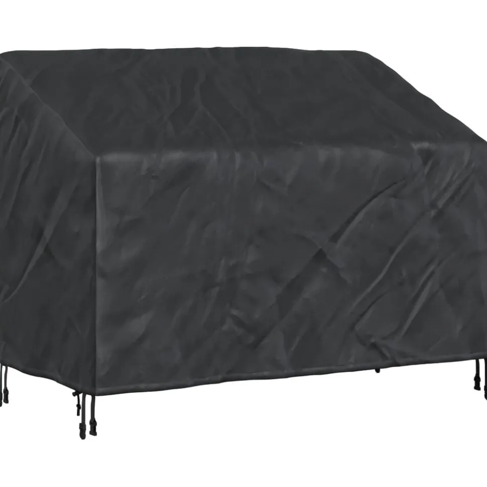 vidaXL Housse de banc de jardin 134 x 70 x 65 / 94 cm Tissu Oxford 420D