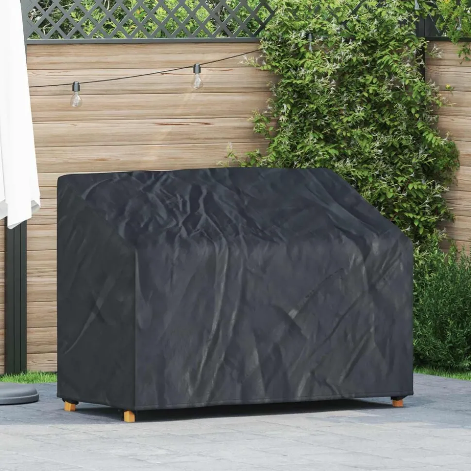 vidaXL Housse de banc de jardin 134 x 70 x 65 / 94 cm Tissu Oxford 420D