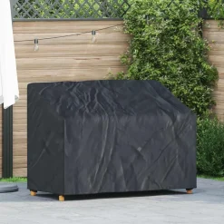 vidaXL Housse de banc de jardin 134 x 70 x 65 / 94 cm Tissu Oxford 210D