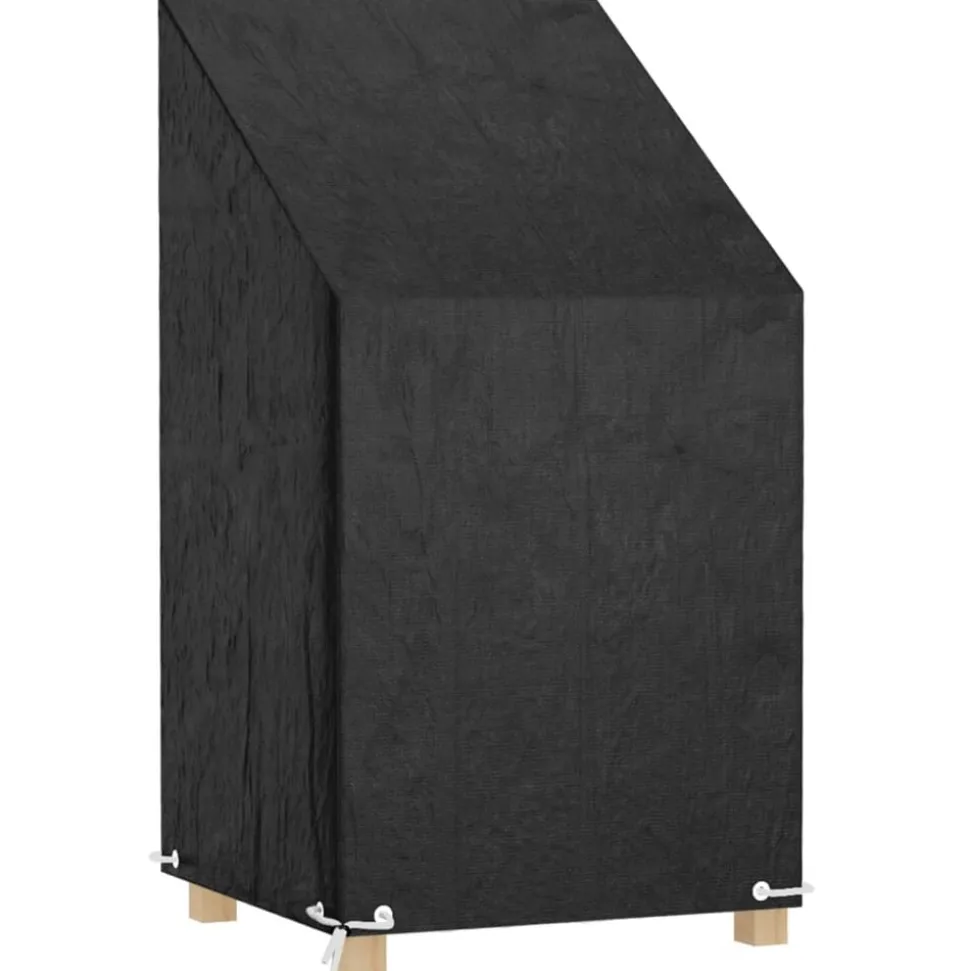 vidaXL Housse de chaise de jardin 8 œillets 65x65x80/120 cm PE