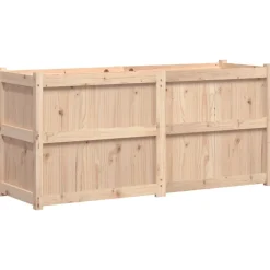 vidaXL Jardinière 150x50x70 cm bois de pin massif