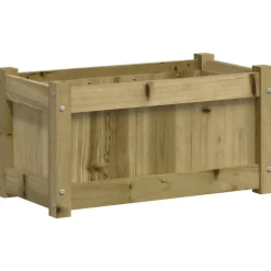 vidaXL Jardinière 60x31x31 cm bois de pin imprégné