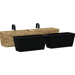vidaXL Jardinières 2 pcs Jacinthe d'eau
