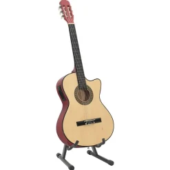 vidaXL Jeu de guitare 12 pcs occidental avec égaliseur et 6 cordes