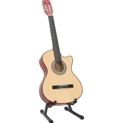 vidaXL Jeu de guitare 12 pcs acoustique pan coupé western 6 cordes 38"