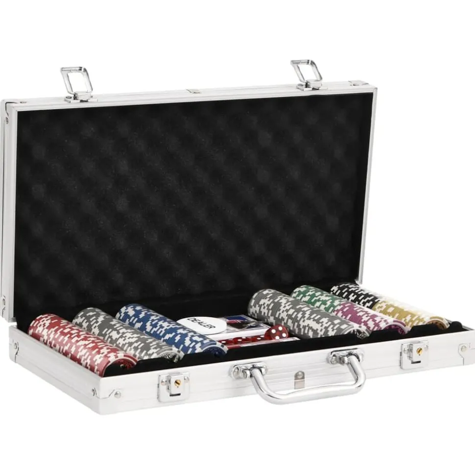 vidaXL Jeu de jetons de poker 300 pcs 11,5 g