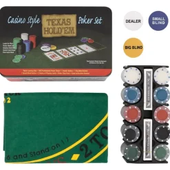vidaXL Jeu de jetons de poker 200 pcs 4 g