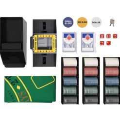 vidaXL Jeu de jetons de poker 300 pcs 4 g