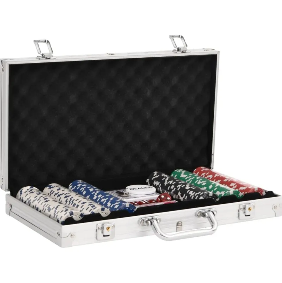 vidaXL Jeu de jetons de poker 300 pcs 11,5 g