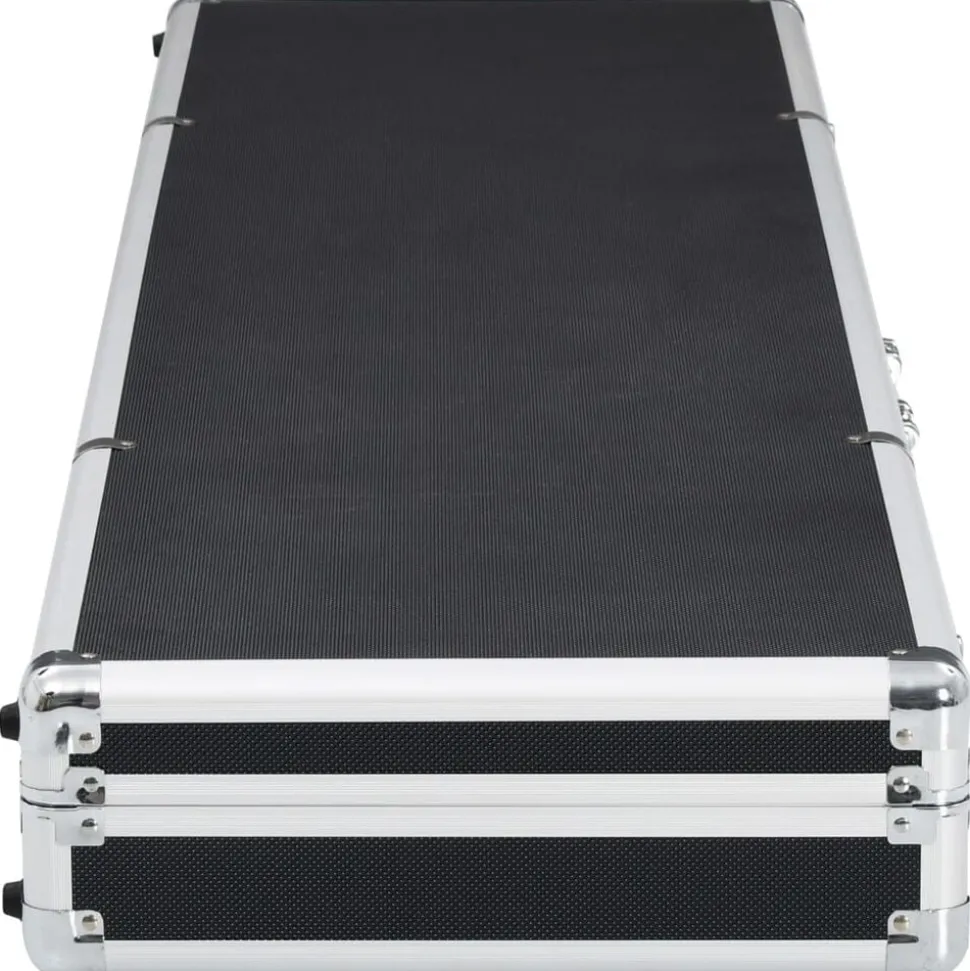 vidaXL Mallette pour arme à feu Noir 134 x 35 x 12 cm Aluminium