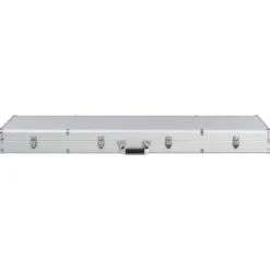 vidaXL Mallette pour arme à feu Argenté 134 x 35 x 12 cm Aluminium