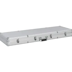 vidaXL Mallette pour arme à feu Argenté 118 x 38 x 12 cm Aluminium