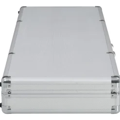 vidaXL Mallette pour arme à feu Argenté 118 x 38 x 12 cm Aluminium