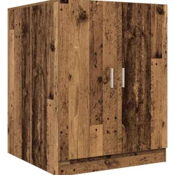vidaXL Meuble pour machine à laver vieux bois 70,5x71,5x91,5 cm