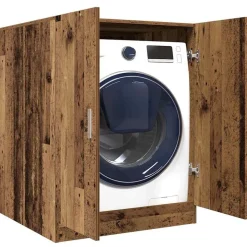 vidaXL Meuble pour machine à laver vieux bois 70,5x71,5x91,5 cm