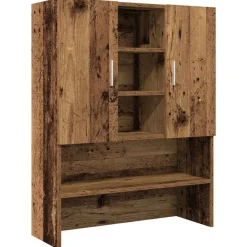 vidaXL Meuble pour machine à laver vieux bois 70,5x25,5x90 cm