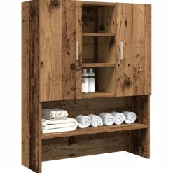 vidaXL Meuble pour machine à laver vieux bois 70,5x25,5x90 cm
