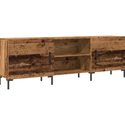 vidaXL Meuble TV vieux bois 150x30x50 cm bois d'ingénierie