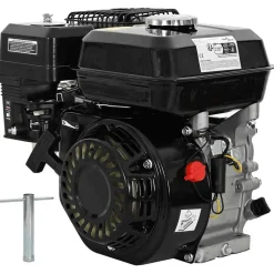 vidaXL Moteur à essence 6,5 CH 4,8 kW Noir